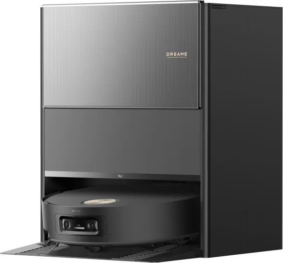 Прахосмукачка робот Dreame Aqua10 Ultra Roller Complete RLH71DE-2, 30000 Pa, 180 мин, 3.5/4 л, VersaLift LDS, AquaRoll and Seal, Гласово управление, AI камери, Черен