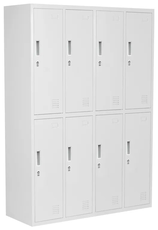 Метален шкаф Carmen CR-1276 K - сив