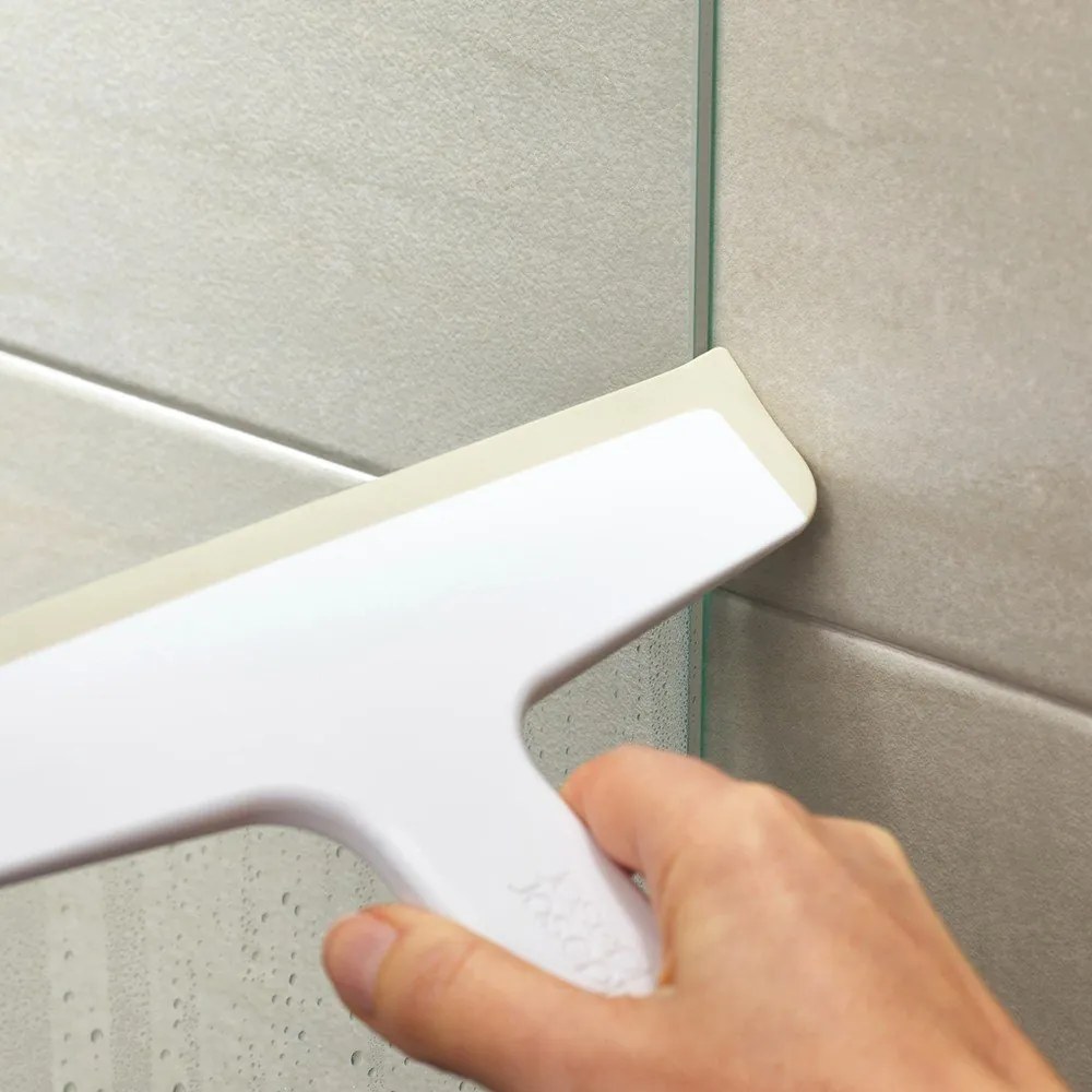 Бяла стъргалка с държач 24 cm Duo – Joseph Joseph