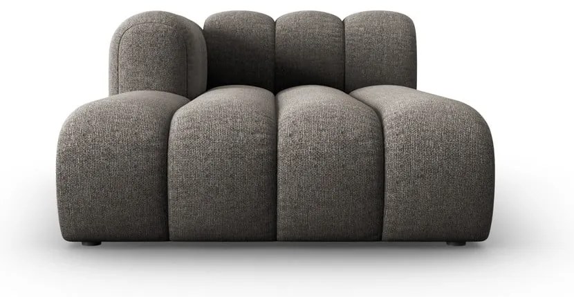 Тъмносива лежанка (ляв ъгъл) Lupine – Micadoni Home