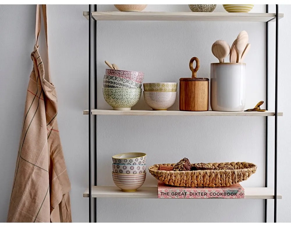 Част от рафта, изработена от дърво от пауловния Lea - Bloomingville