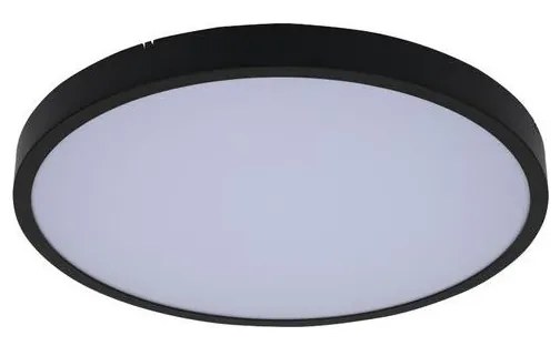 Rabalux 71438-LED Димируем плафон за баня ALENZO LED/24W/230V IP44 черен + д.у.