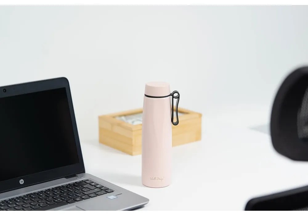 Розов термос 500 ml Fuori – Vialli Design