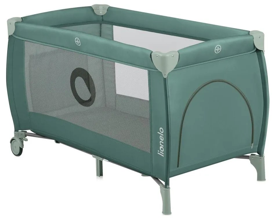 Lionelo - Преносима кошара STEFI PLUS оливково зелено
