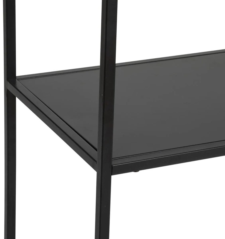 Етажерка atmosphera Gota, Метал, 6 нива, 90x180 cm, Черен