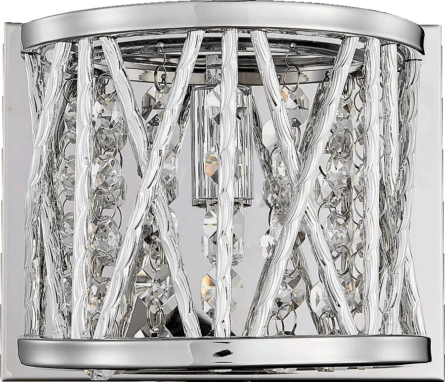 Аплик STIXX, хром, 1xG9