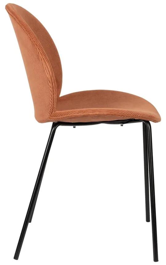 Трапезни столове в тухлен цвят в комплект от 2 броя Bonnet - Zuiver