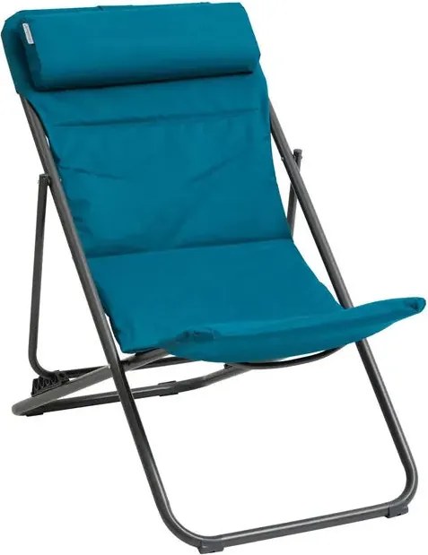 Шезлонг Hesperide Jubba - Синьо-зелен