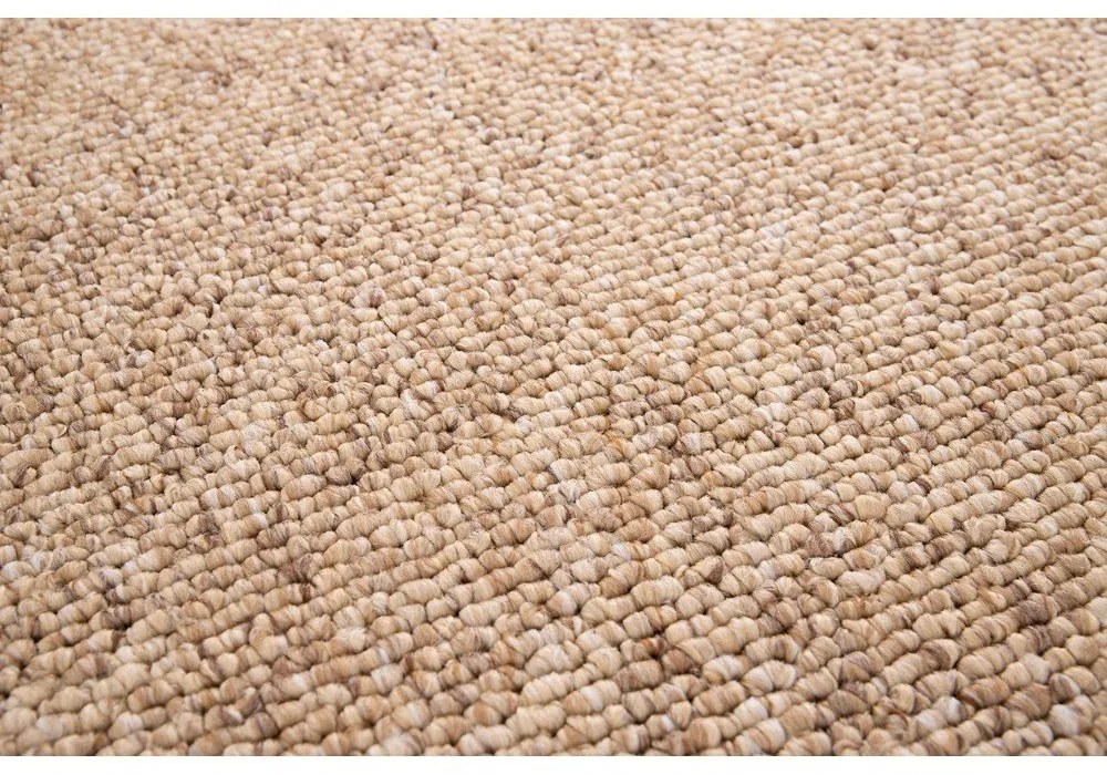 Кафяв килим 80x150 cm Petra Liso – Universal