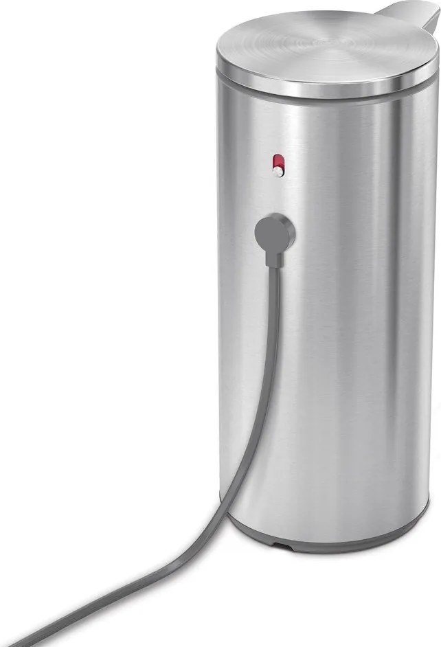 Матово сребро автоматичен стоманен диспенсер за сапун 266 ml – simplehuman