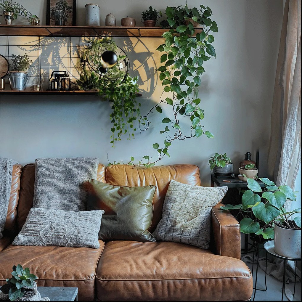 Индустриална настолна лампа черна регулируема - Hanze