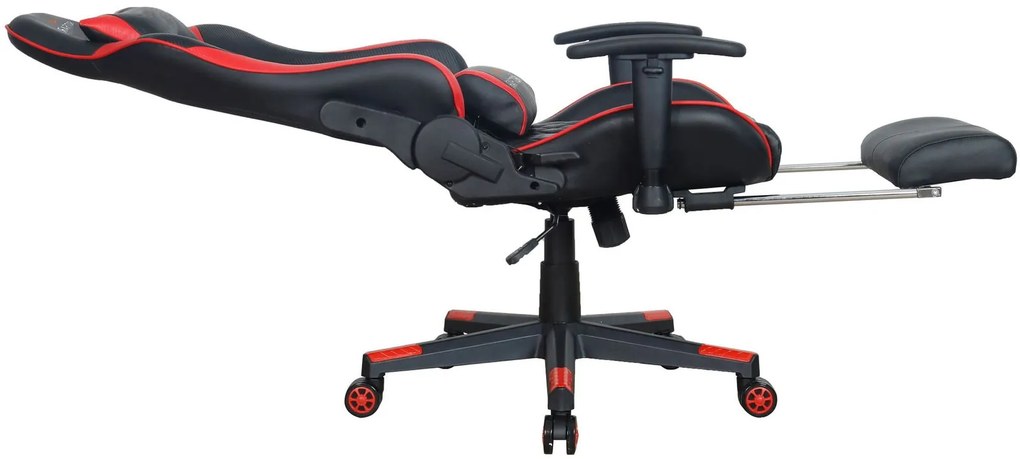 Геймърски стол Raptor Spectre-червен