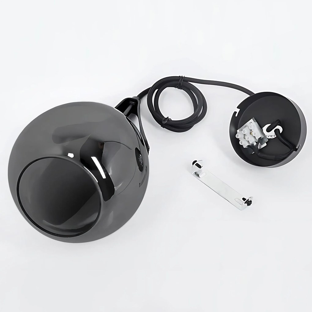 Плафон APP1774-1CP BLACK GREY