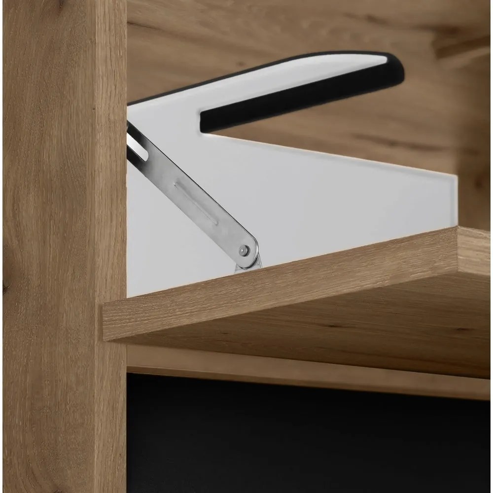 Шкаф за мивка от декор от дъб в естествен цвят 60x55 cm Wisla – Støraa