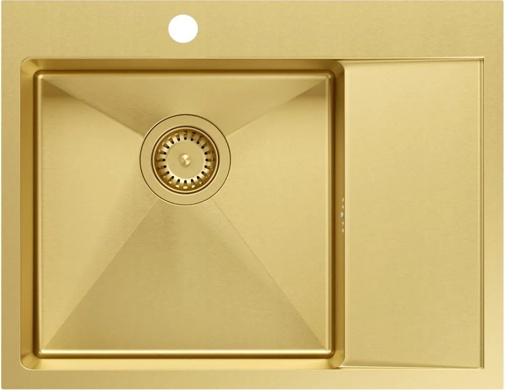 Стоманена мивка RUSSEL 116 Gold