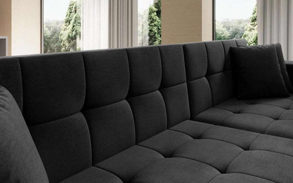 Ъглов диван Gessola-Left-Anthracite