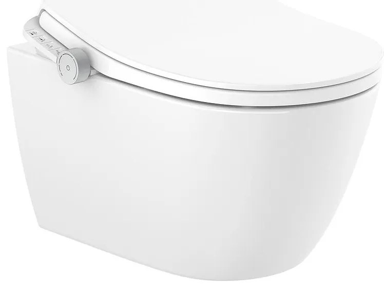 Конзолна тоалетна Smart чиния A803150S01, порцелан, бял, 39х53х51см