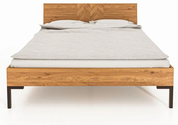 Дъбово двойно легло 160x200 cm Abies 2 - The Beds