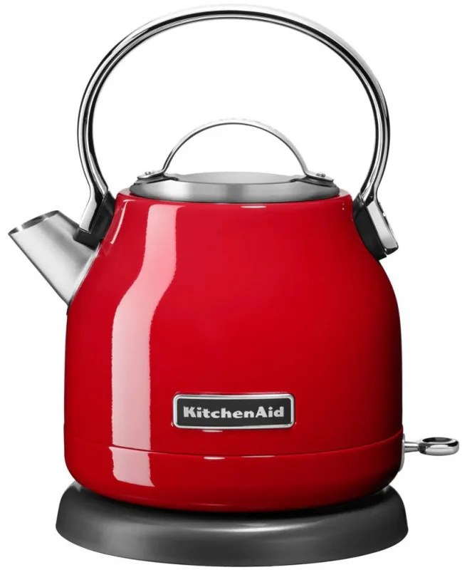 Електрическа кана KitchenAid 5KEK1222EER, 2200 W, 1.25 л, Филтър срещу варовик, Автоматично изключване, Empire red