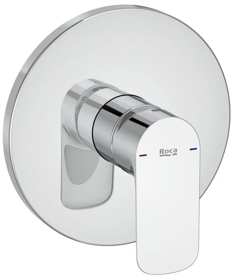 Roca A5A226EC00 - Душ смесител за вграждане CALA гланцов хром