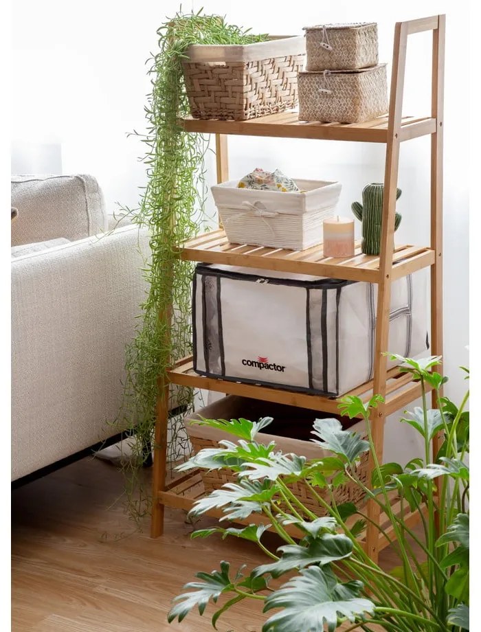 Вакуумна подсилена текстилна кутия за съхранение на дрехи 42x25x25 cm Life – Compactor