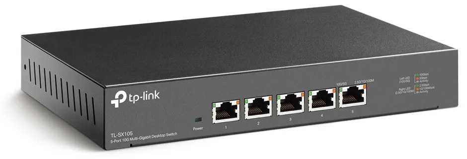 5-портов 10G комутатор TP-Link TL-SX105