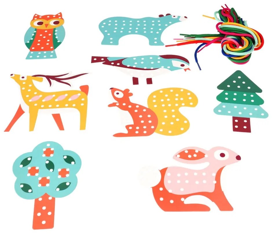 Творчески комплект Stitching set Woodland – Rex London