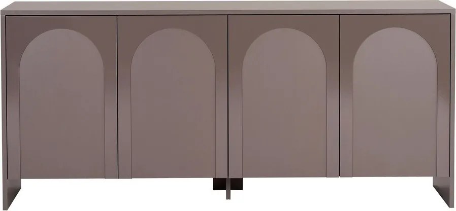 Кафяво-сив скрин 180x80x45 cm Arlen – Kalune Design
