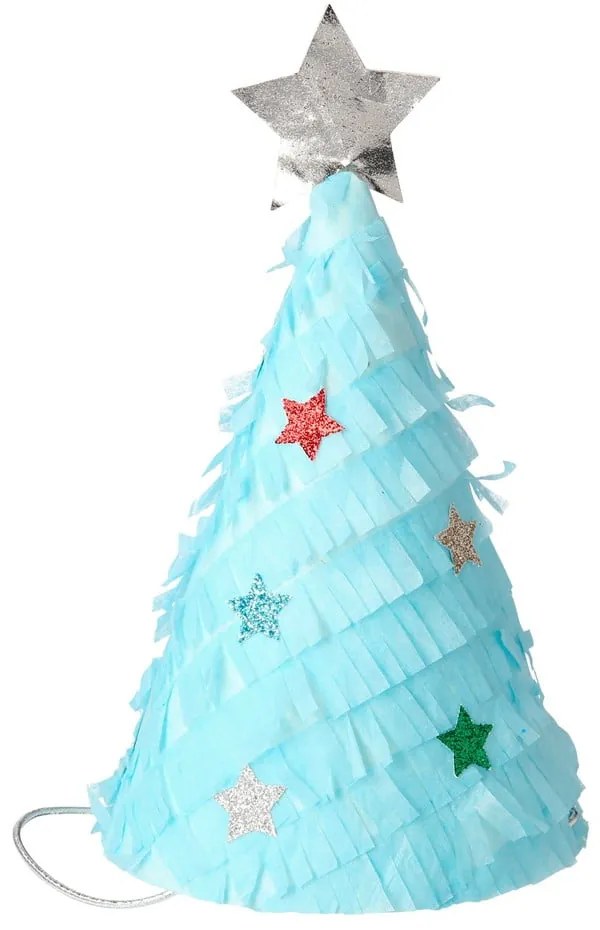 Парти шапки в комплект от 6 броя Christmas Tree - Meri Meri