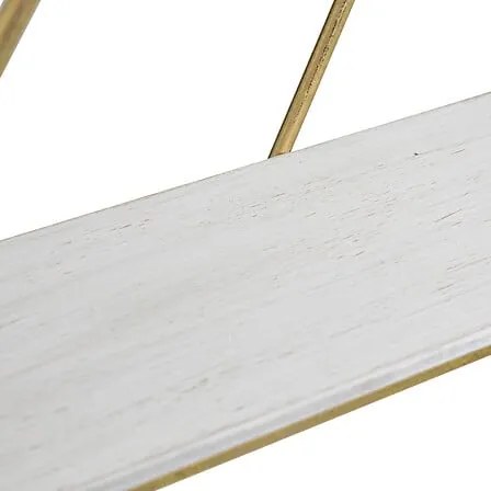 Рафт за стена atmosphera Maddy, MDF и Метал, Златист, 80x70 см