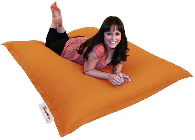 Градински пуф Cushion Pouf 100x100, цвят Оранжев