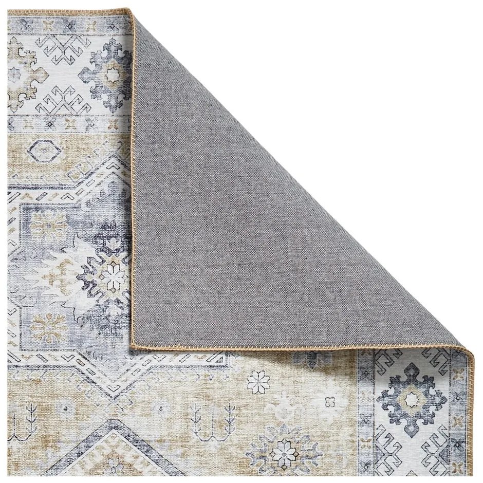Сиво-бежов килим 225x60 cm Topaz - Think Rugs
