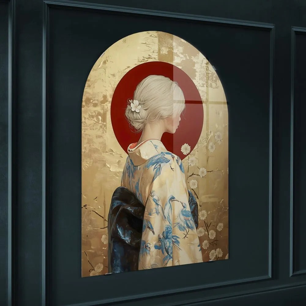 Картина върху стъкло 70x100 cm Rukia - Styler