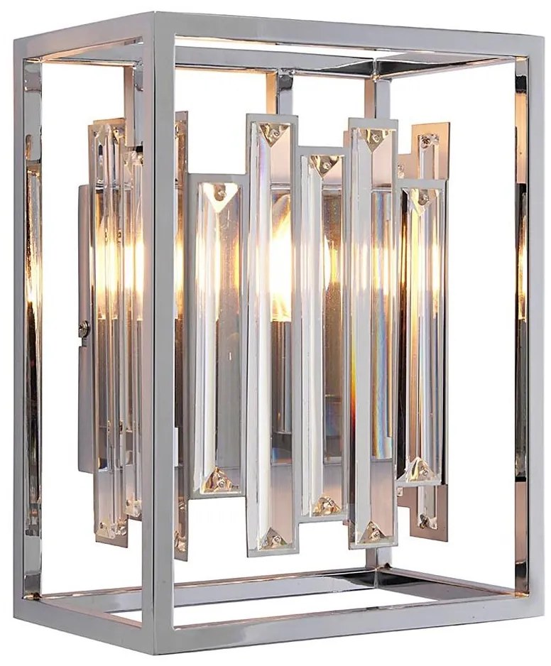 Endon 81932 - Настенно осветително тяло ACADIA 1xE14/40W/230V лъскав хром