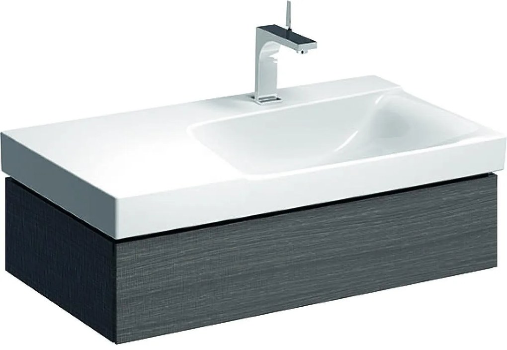 Конзолен шкаф за баня, за мивка с плот, 500.513.43.1, Geberit Xeno2