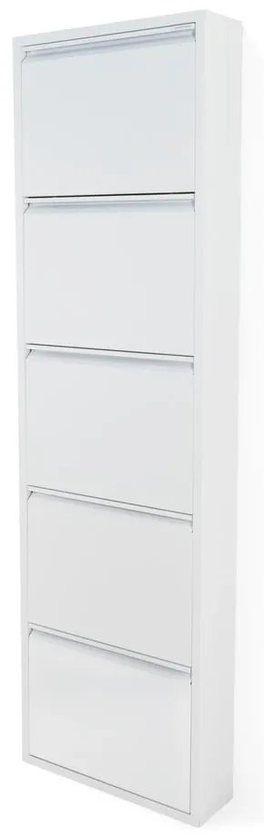 Бял метален шкаф за обувки Billy - Spinder Design