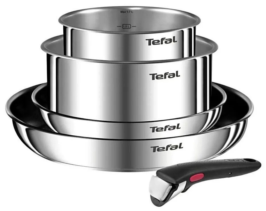 Tefal - Комплект съдове 5 ч. INGENIO EMOTION неръждаема стомана