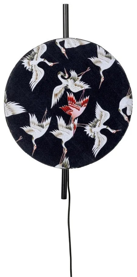 Черна стенна лампа Jaylee – White Label