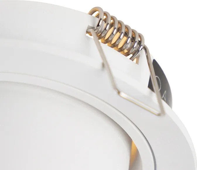 Интелигентен вграден прожектор бял, накланящ се, вкл. WiFi GU10 - Installa