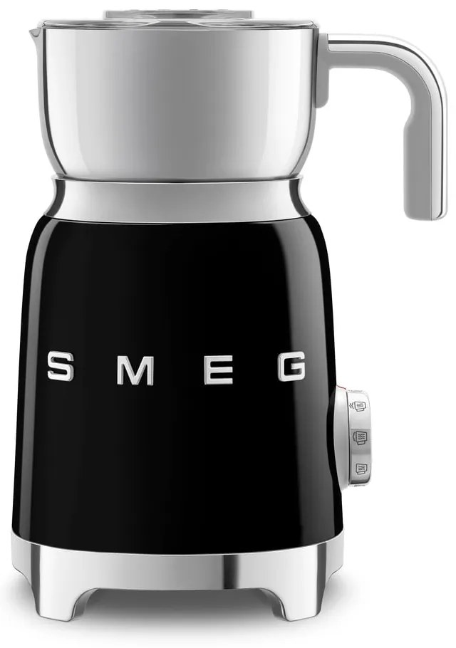 Черен електрически миксер за мляко Retro Style – SMEG
