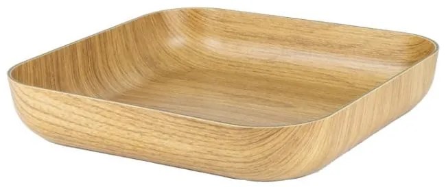 Еvelin - Купа за салата, квадратна ,28,5x28,5xh5,2см, 3л, полистирен, WILLOW BUFFET-(10301-CW)