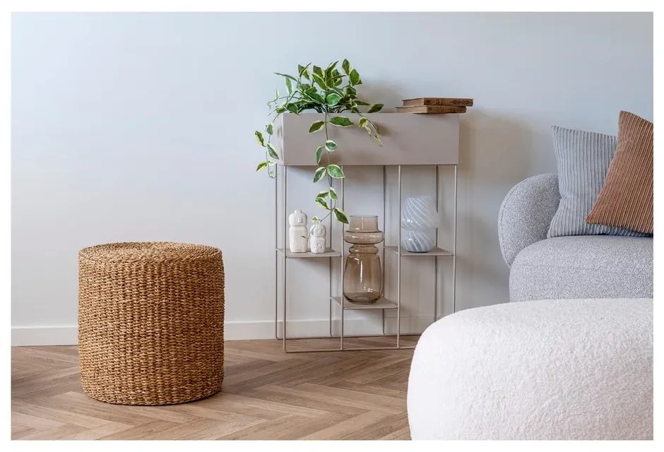 Бяла LED настолна лампа със стъклен абажур (височина 19,5 cm) Alton – House Nordic