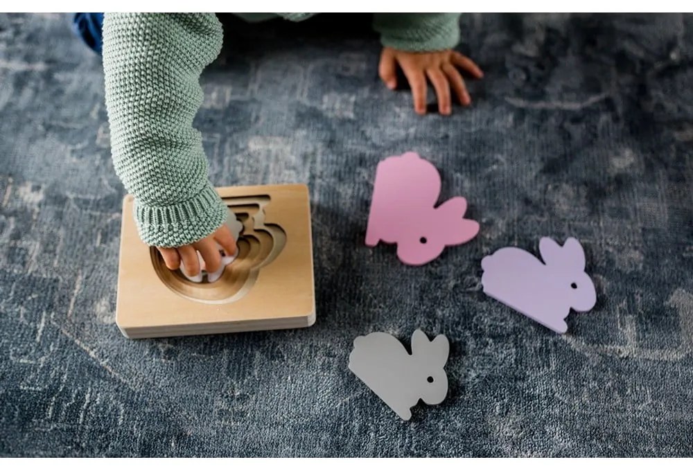 Дървен пъзел Rabbit – Kindsgut