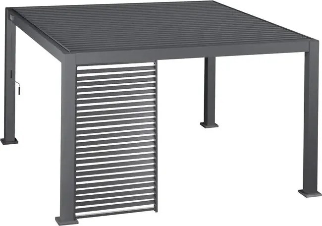 Капак за пергола Hesperide Evora, Графит, 1.3 m