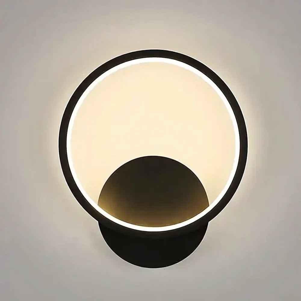 СТЕННА ЛАМПА LED LHJ081-W BLACK