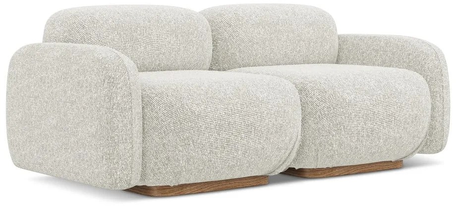 Кремав модулен диван 190 cm Ailani – Makamii