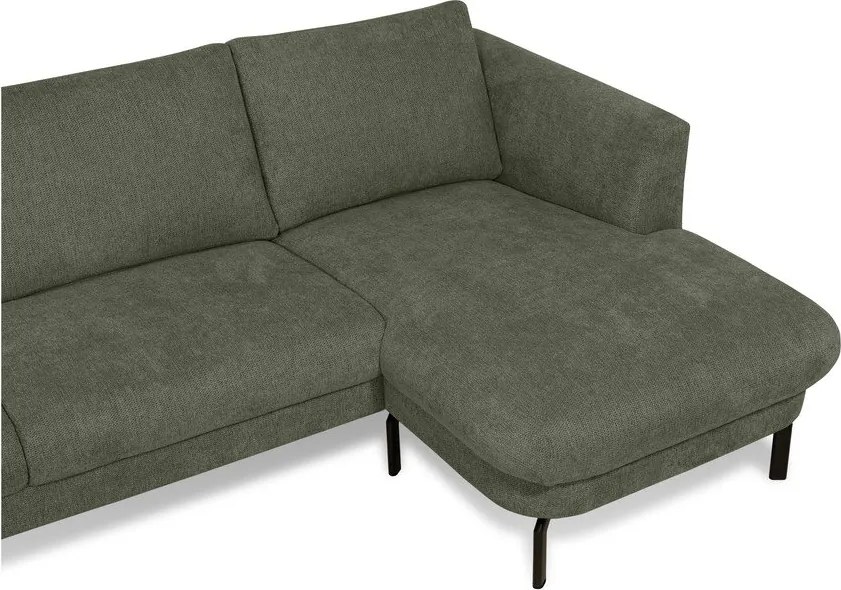 Тъмнозелен ъглов диван (десен ъгъл) Gomero – Scandic