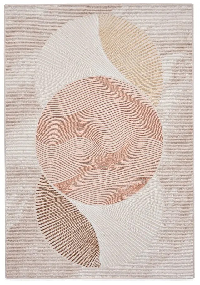 Розово-кремав килим 120x170 cm Creation – Think Rugs