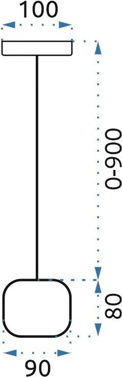 Пендел Loft black shine APP595-1CP