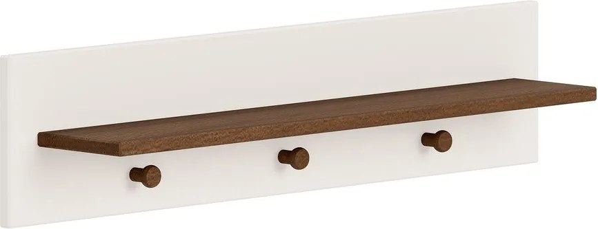 Бежова стенна детска закачалка 80x18 cm Sezane – Vipack